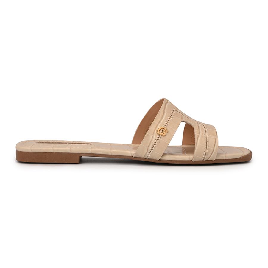 Off-white Flat Sandals with H Straps