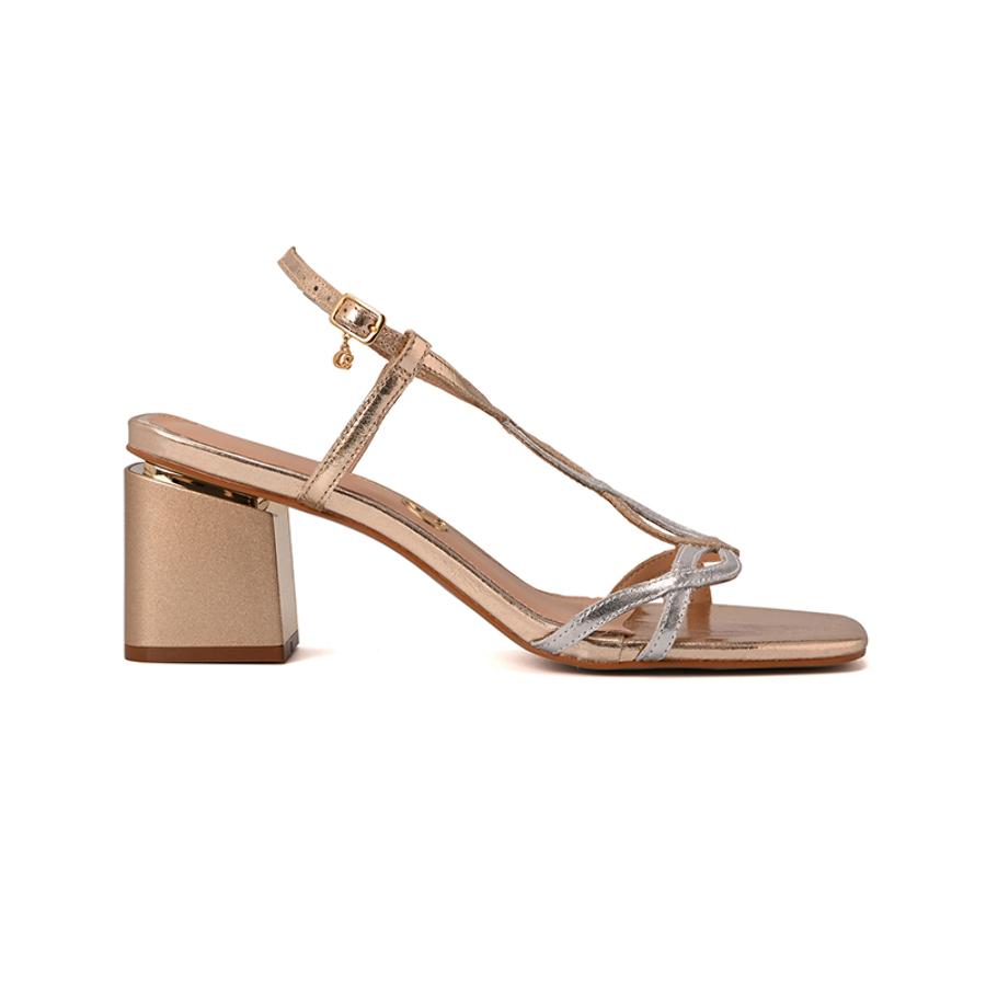 Golden Stripes Sandal