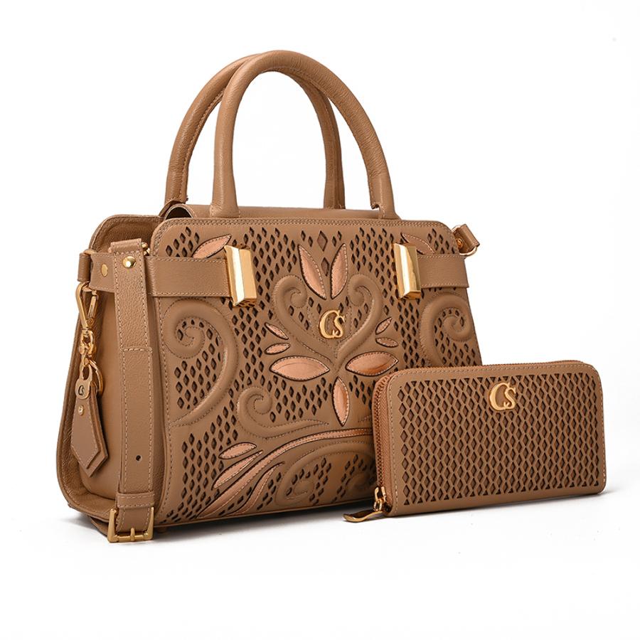 Premium Beige Camel Bag