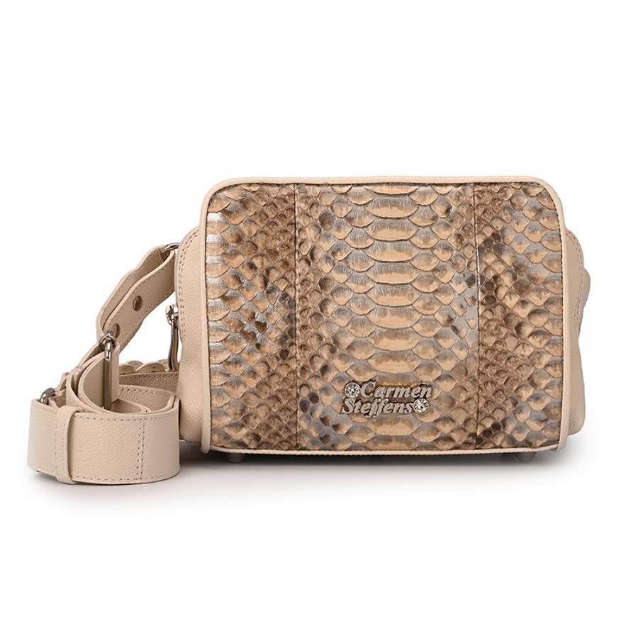 Silver Python Bag