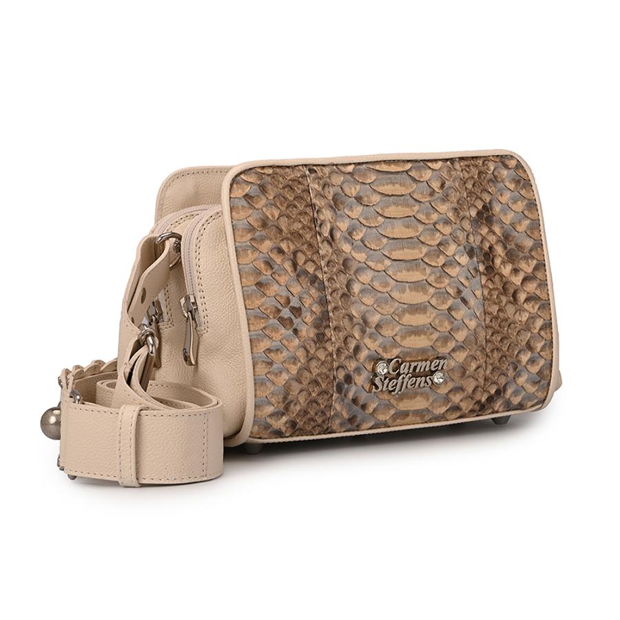 Silver Python Bag
