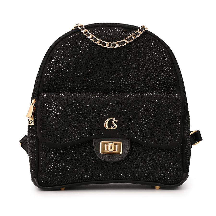 Black Crystal Backpack