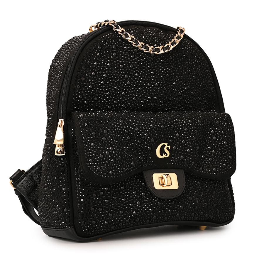 Black Crystal Backpack