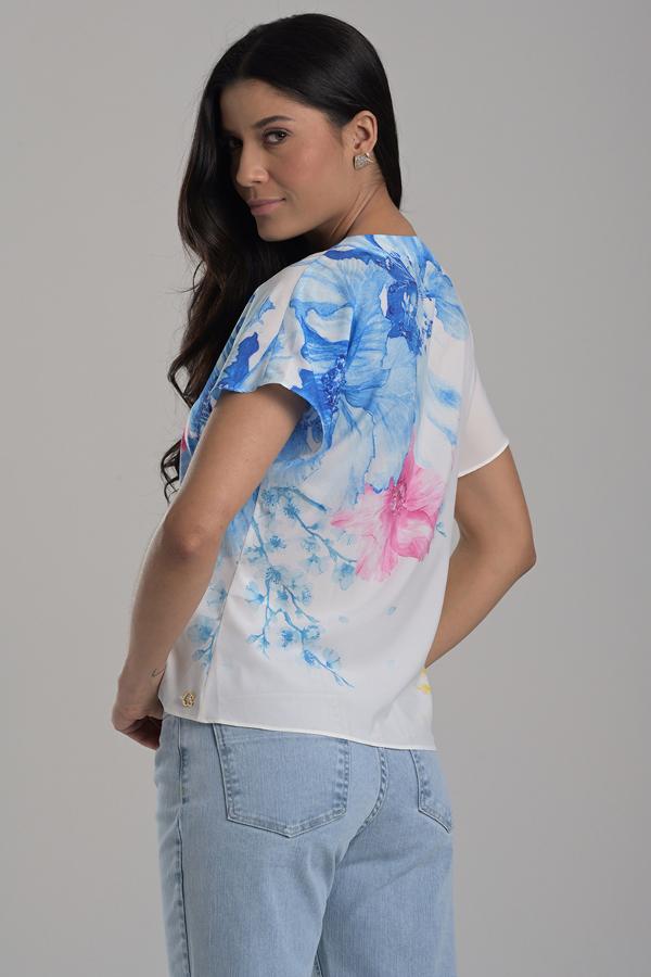 V-NECK BLOUSE WITHOUT ARMHOLE