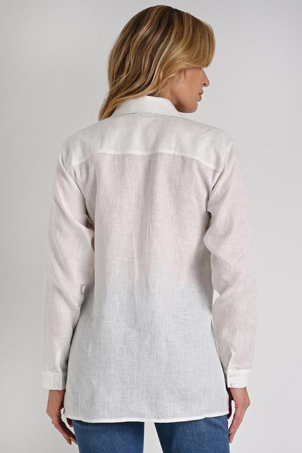 DISPLACED SHOULDERS SHIRT