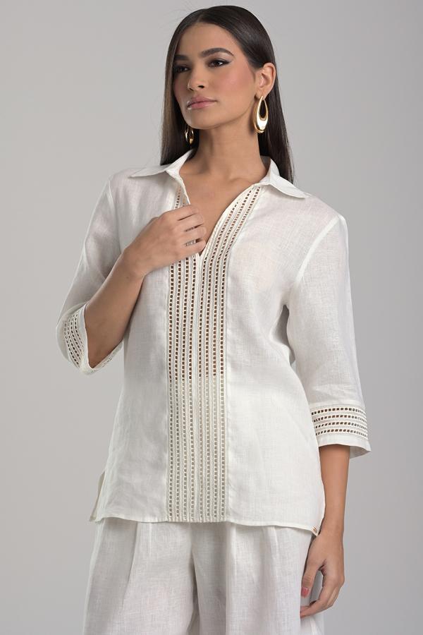 FRONT DETAIL BLOUSE