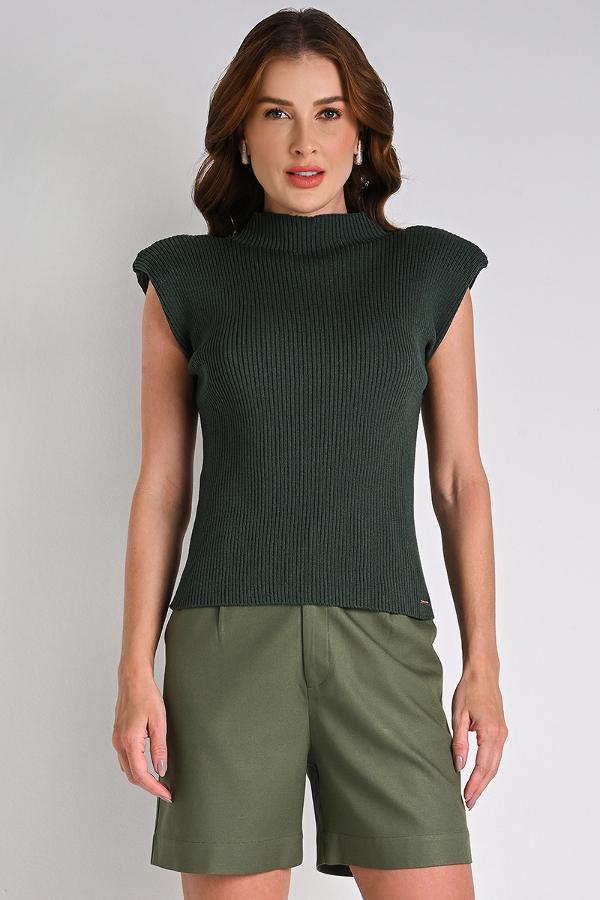 SHOULDER PAD BLOUSE
