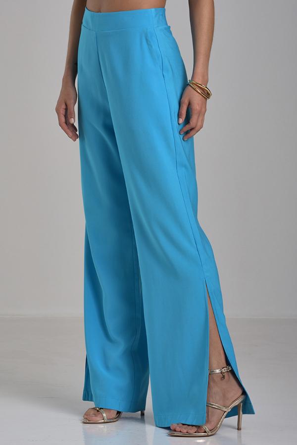 CLASSIC WIDE-LEG TROUSERS