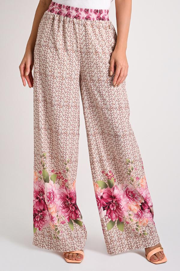 COMFORT WIDE-LEG PANTS