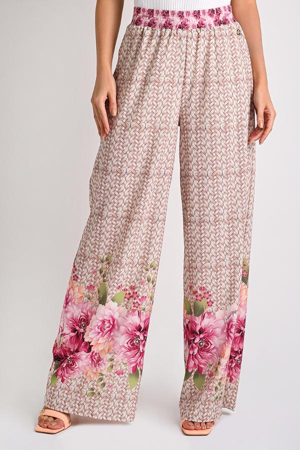 COMFORT WIDE-LEG PANTS