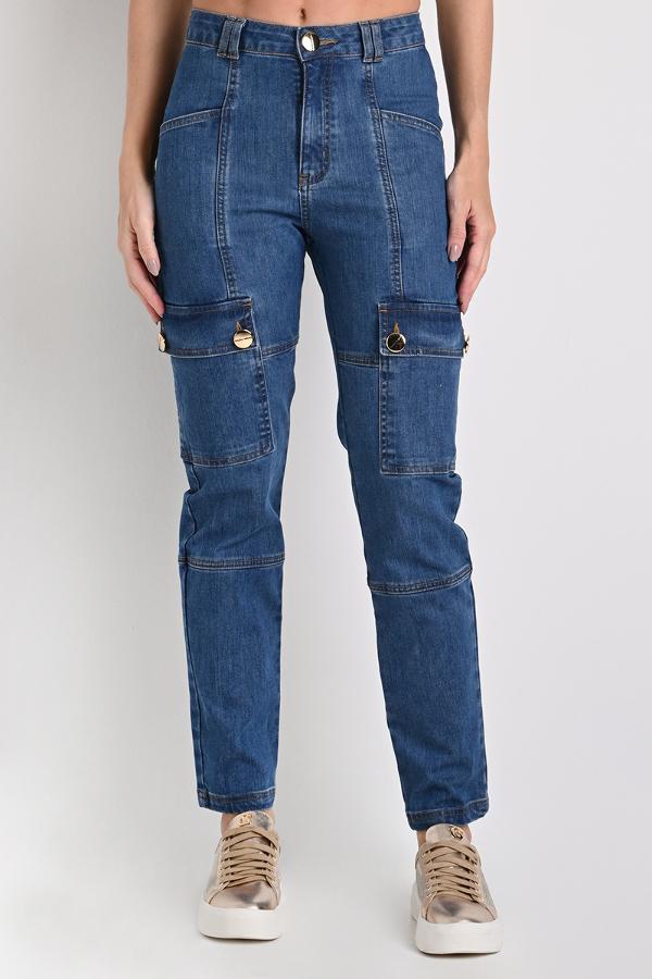 CARGO PANTS MOM WITH POCKETS