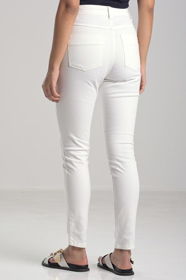 OFF WHITE SKINNY JEANS