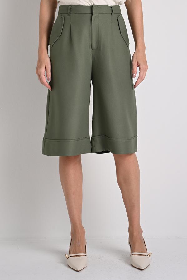 MAXI BERMUDA WITH HEM