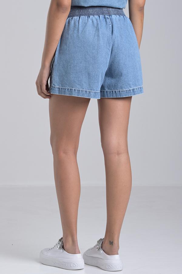 SHORT COMFORT WITH CRYSTALS