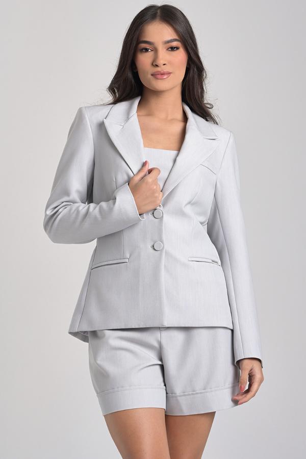 BLAZER WITH BACK OVERLAP