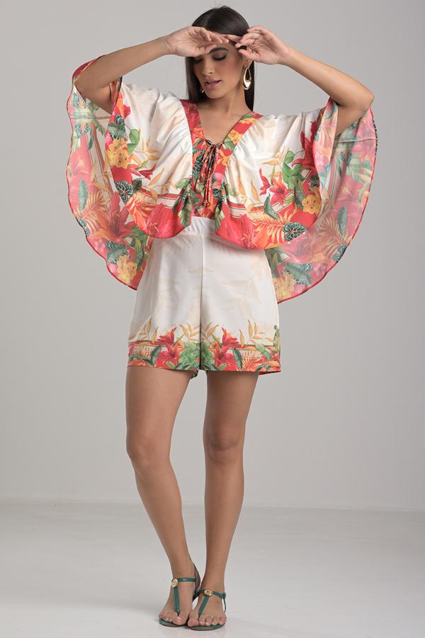 BELL SLEEVES MINI DRESS