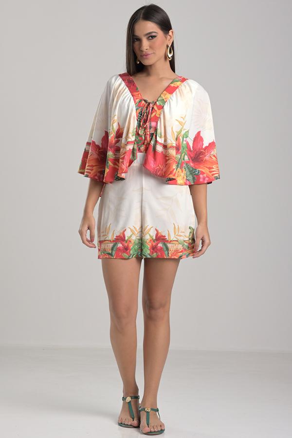 BELL SLEEVES MINI DRESS