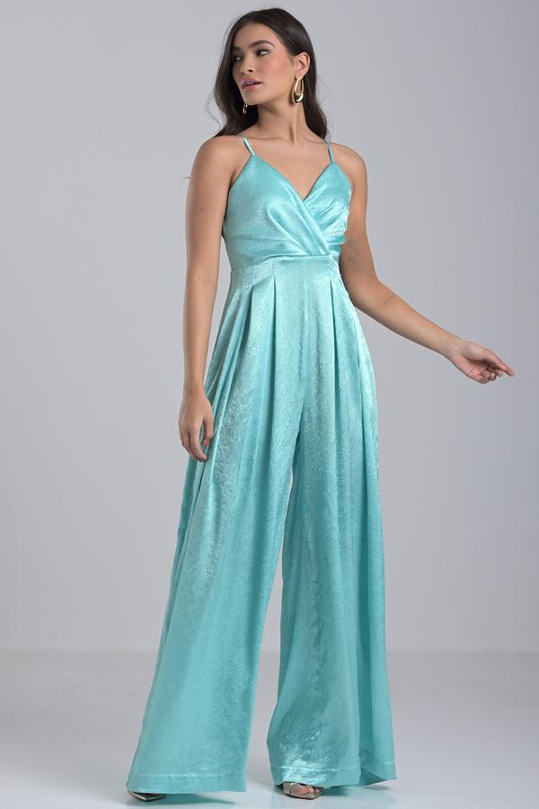 PLEATED JUMPSUIT