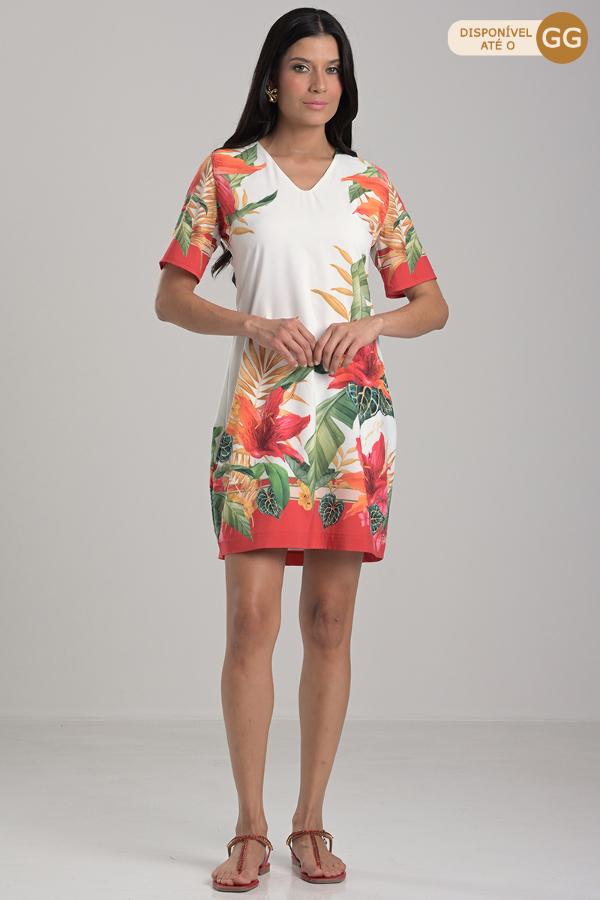 T-SHIRT DRESS WITH TIE DETAIL