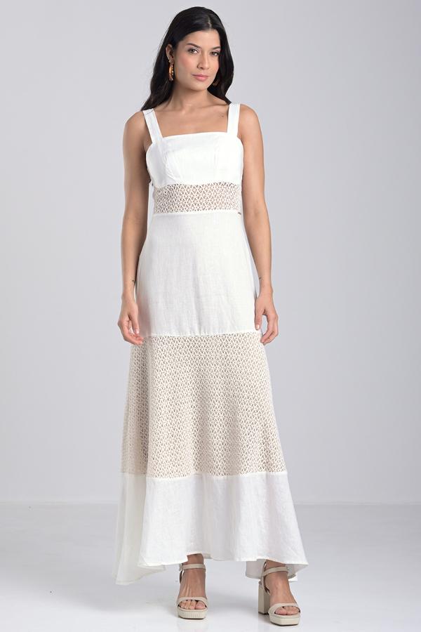 DRESS WITH HANDMADE CUTOUTS