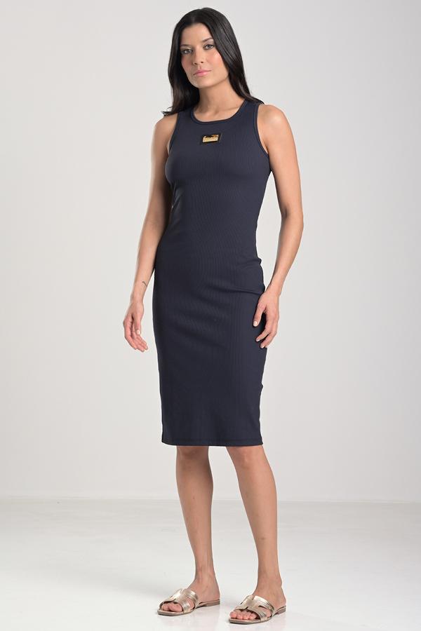 SWIMMER NECKLINE DRESS
