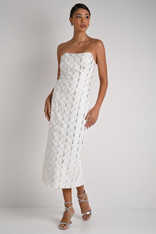 LUXURY STRAPLESS DRESS