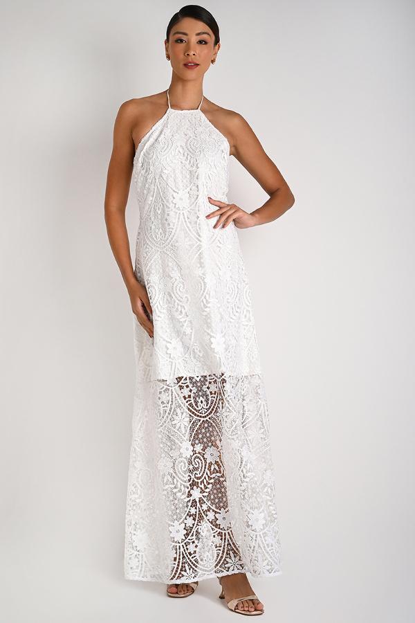 ASYMMETRICAL DRESS WITH SLIT