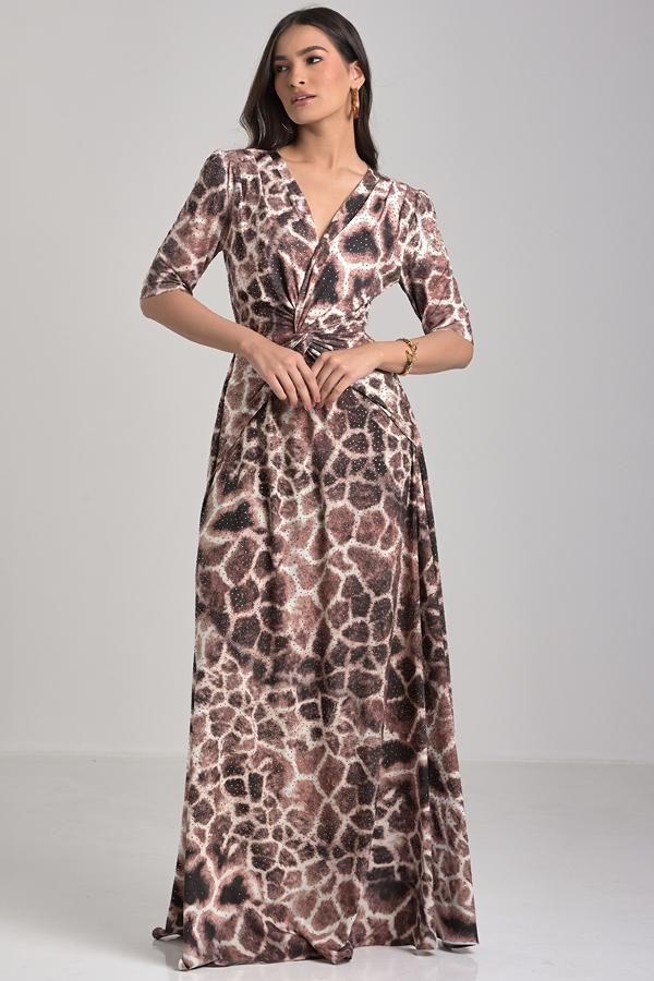 DRESS WITH TWIST