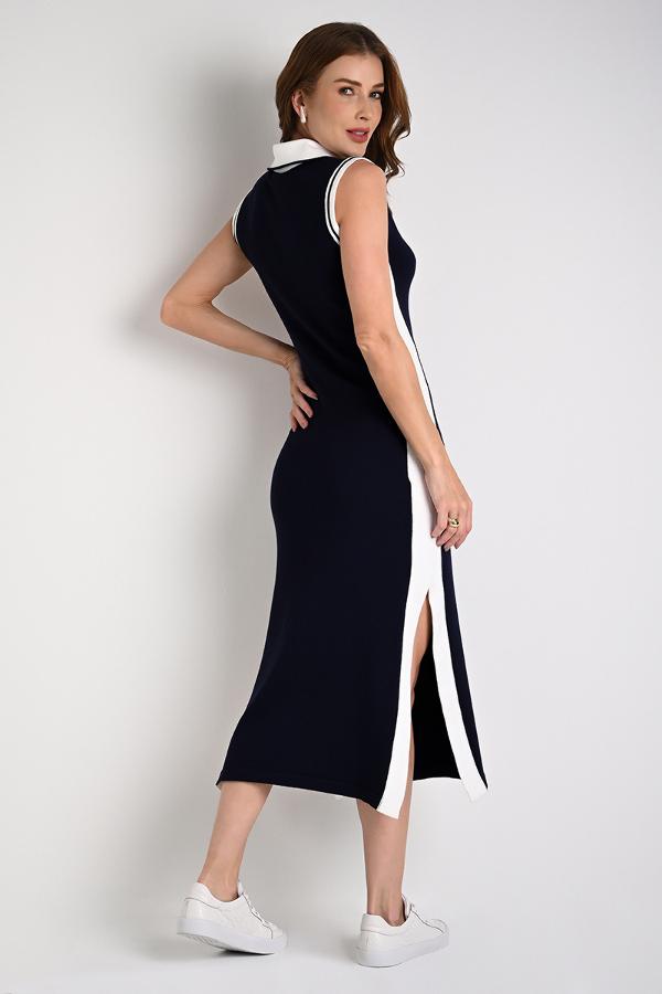 LONG DRESS STRIPE