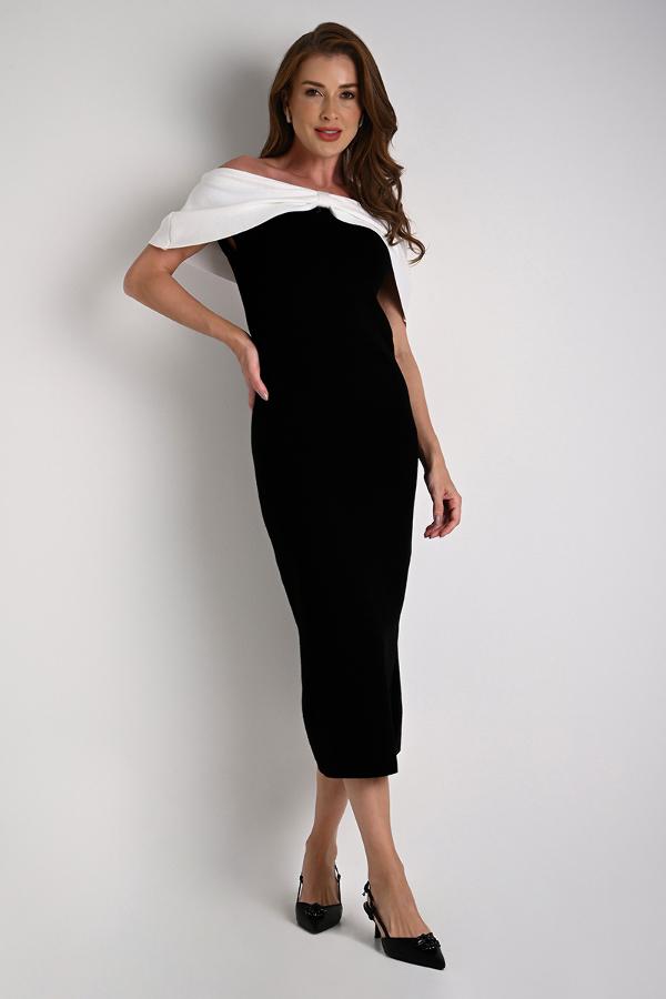 MIDI DRESS OFF THE SHOULDER