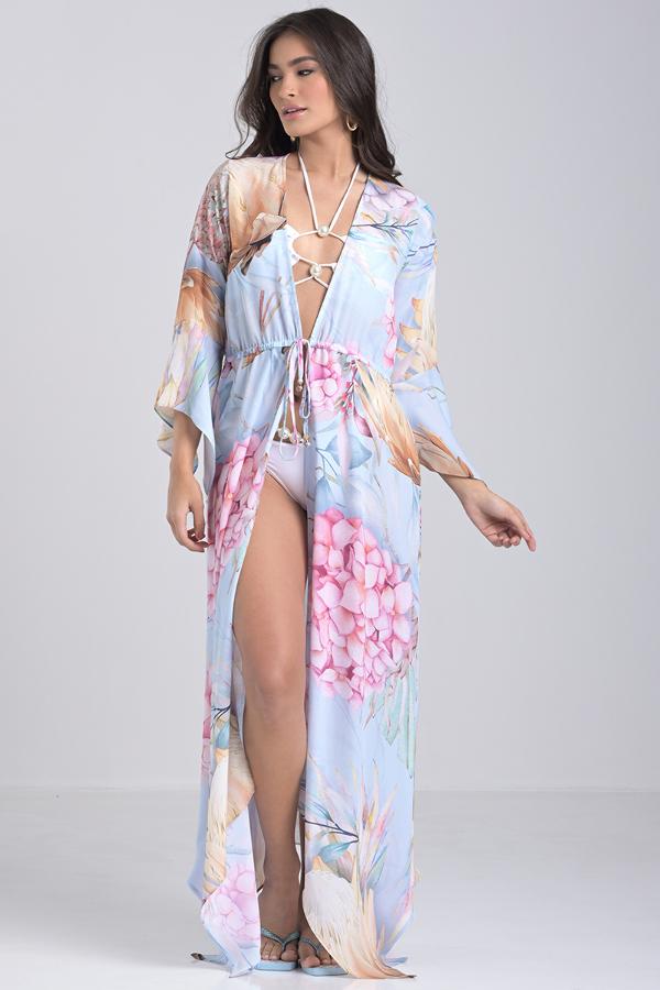 ASYMMETRICAL BEACH COVER-UP SKIRT