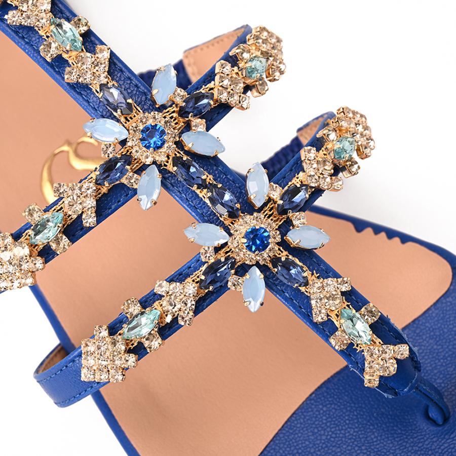 Flat Cristal Azul