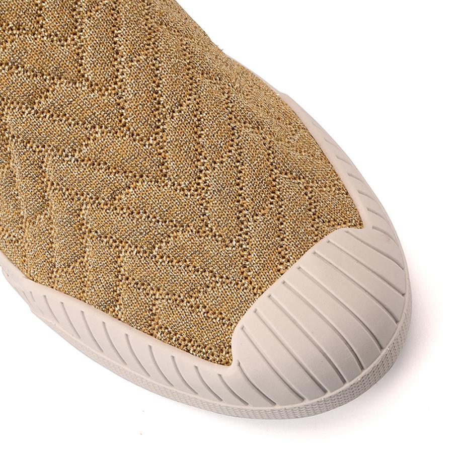Golden Lurex Sneakers