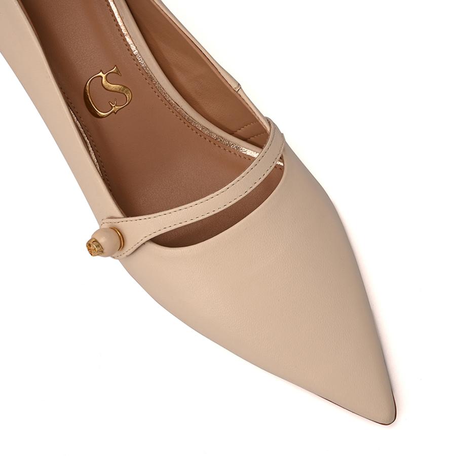 Vintage Silk Pump