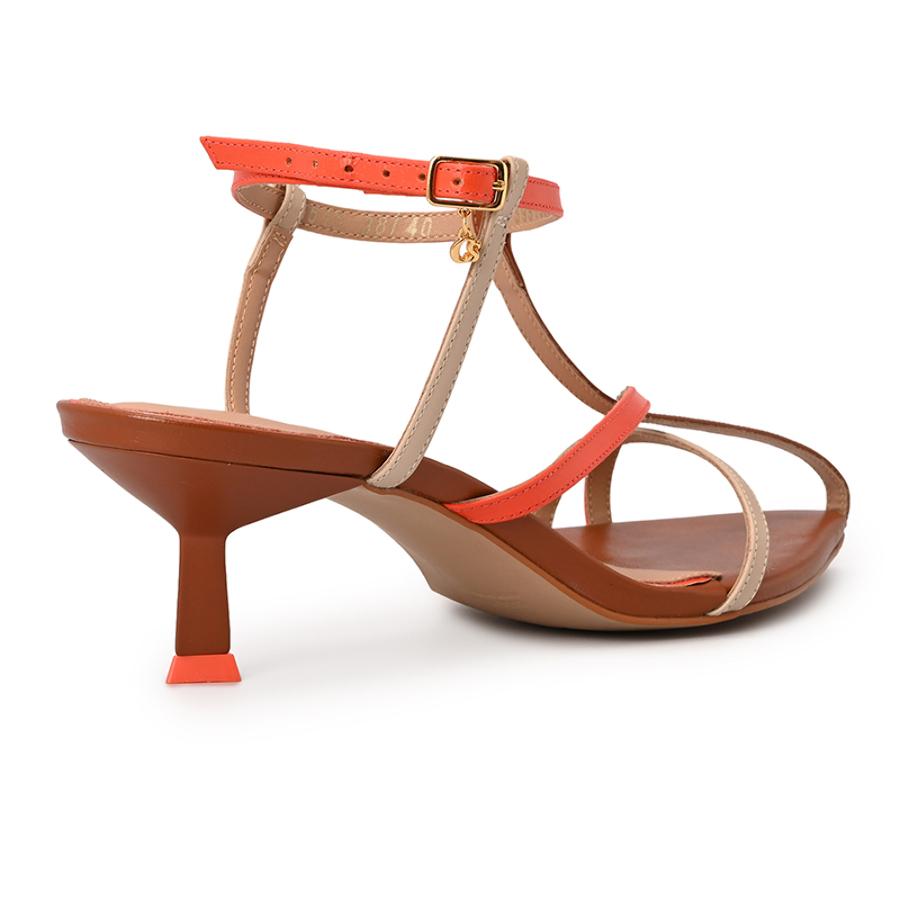 Brown Delicate Straps Sandal