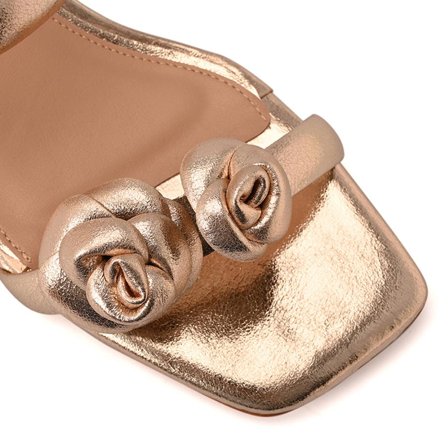 Golden Flower Sandal