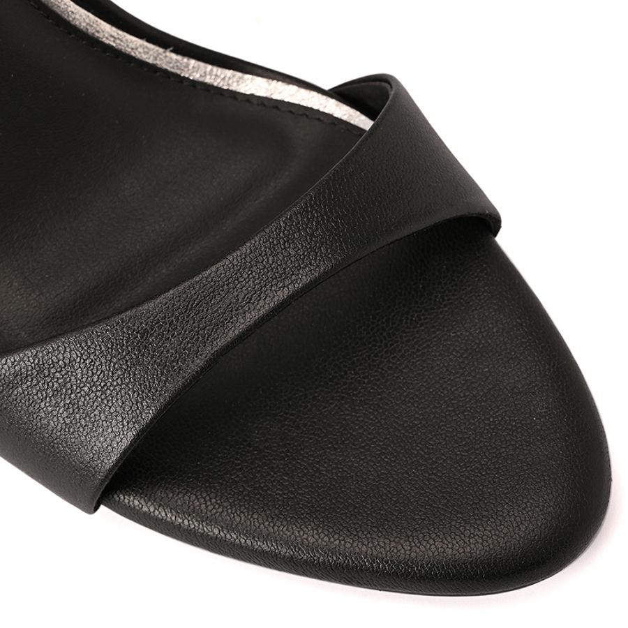 Crystal Glam Black Sandal
