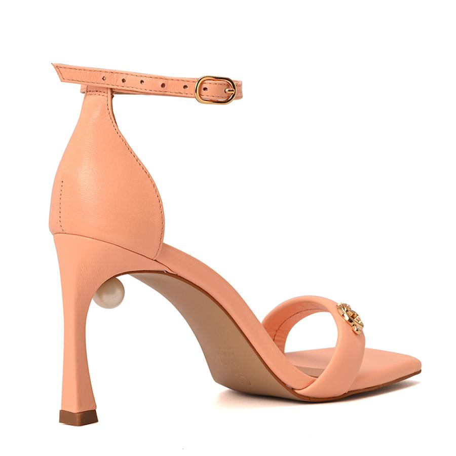 Square Peach Sandal