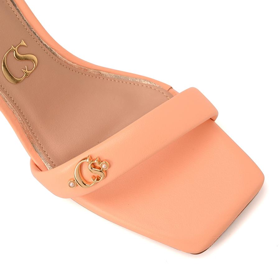 Square Peach Sandal
