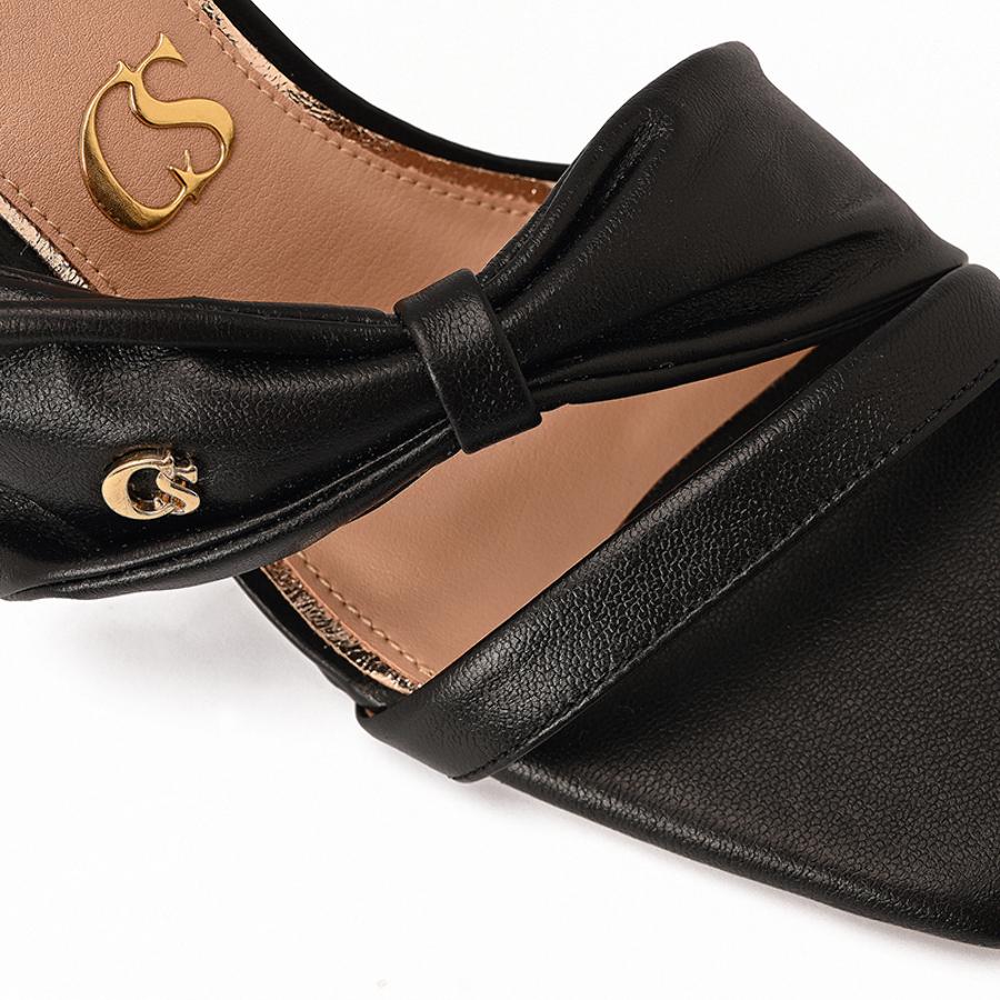 Lace Black Sandal
