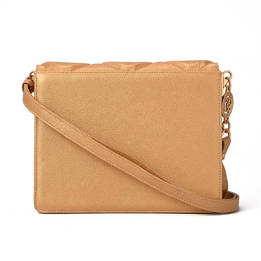 Quilted Bag Minimal Golden