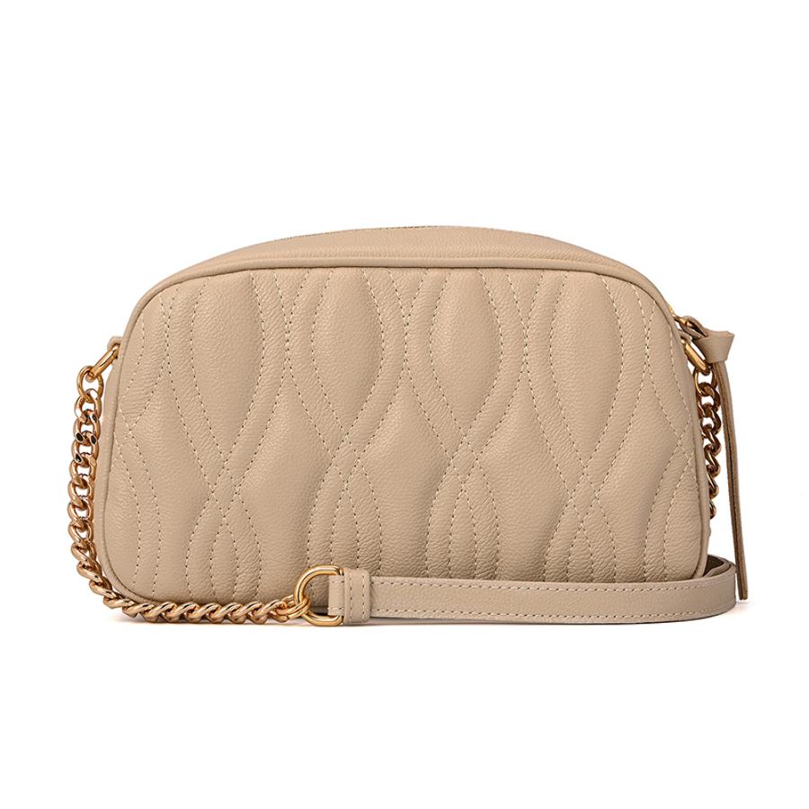 Quilted Bag Texture Off-White