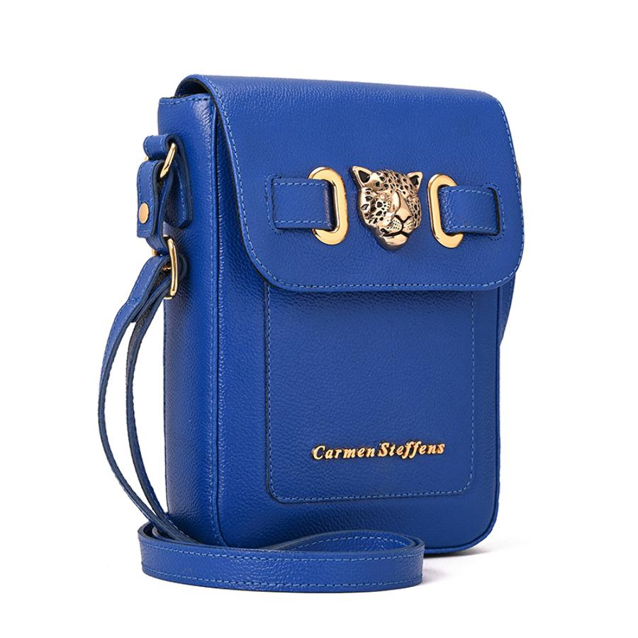 Crossbody Bag Leopard Blue