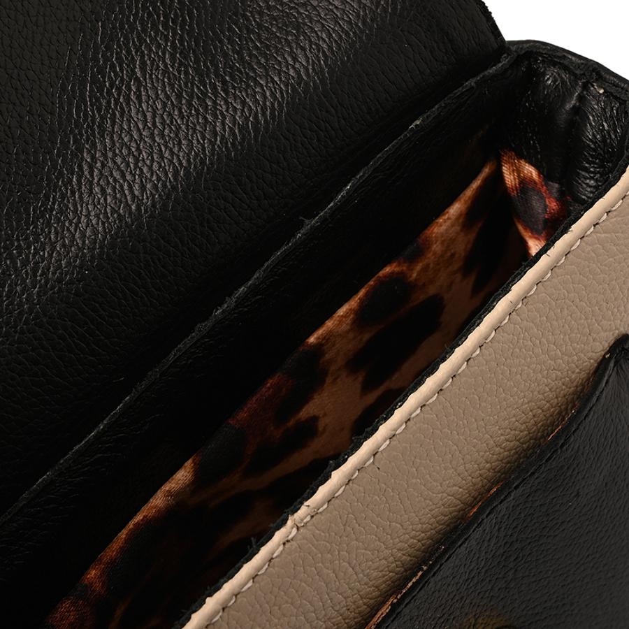 Crossbody Bag Leopard Off-White
