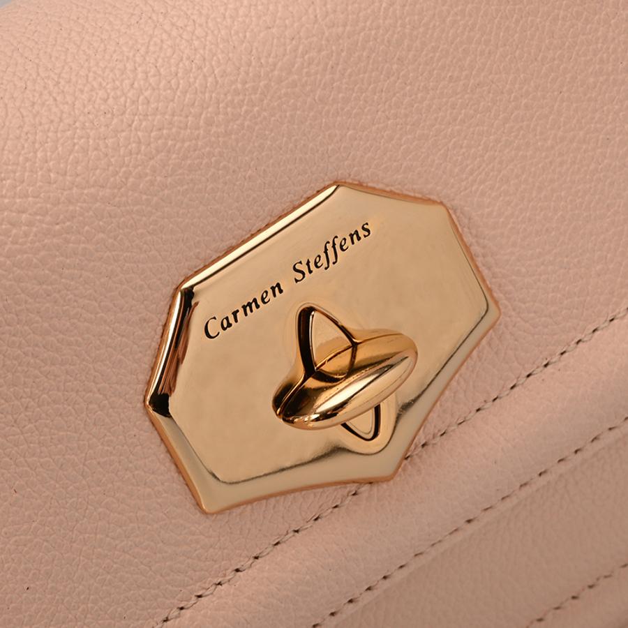 Crossbody Bag Pearls Rosé