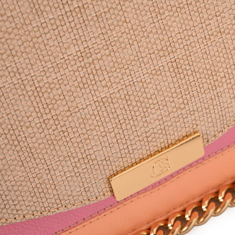 Crossbody Bag Straw and Color