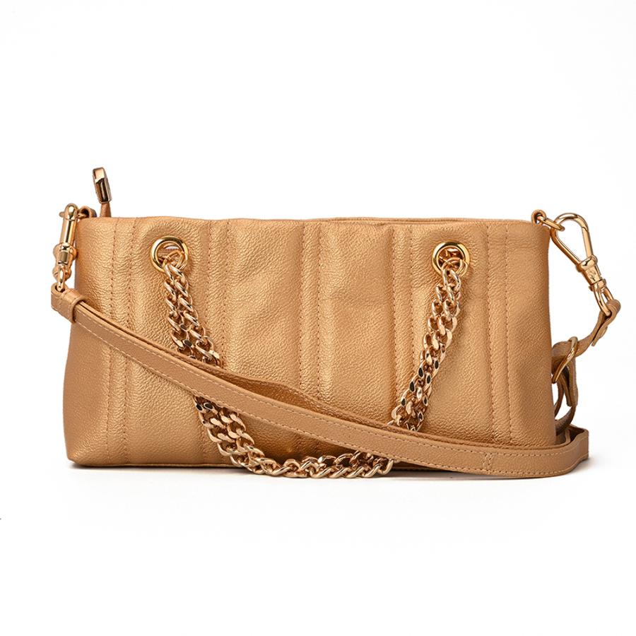 Quilted Bag Chains Golden