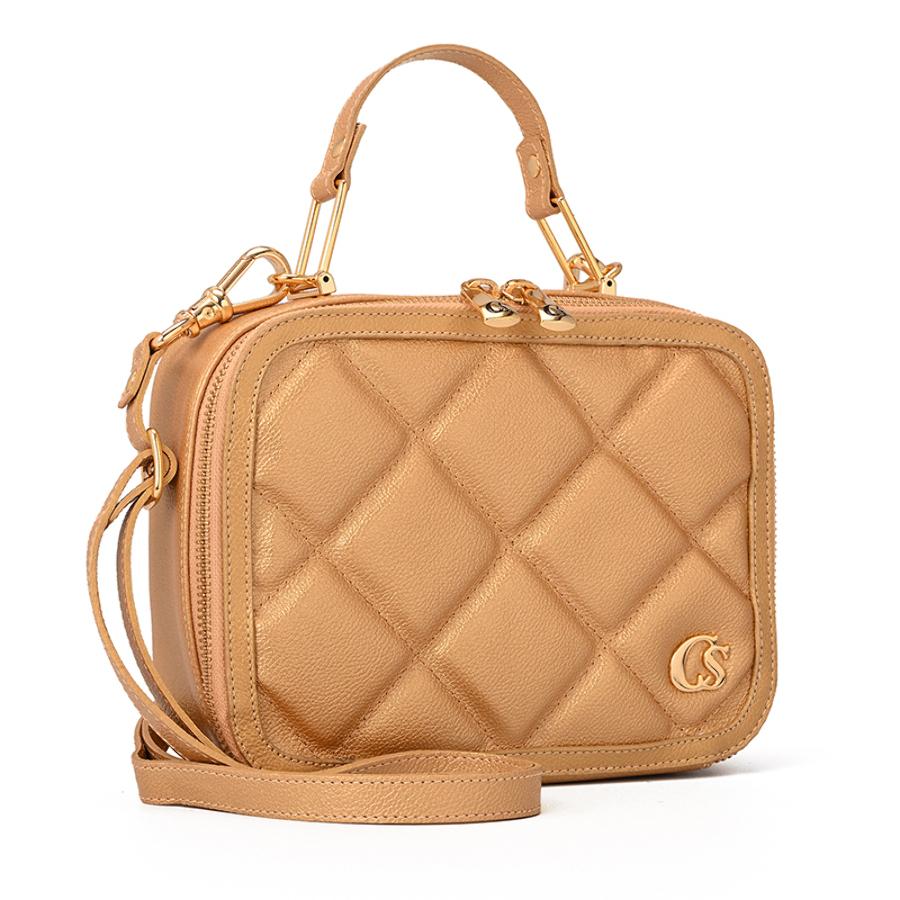 Quilted Bag Classic Golden