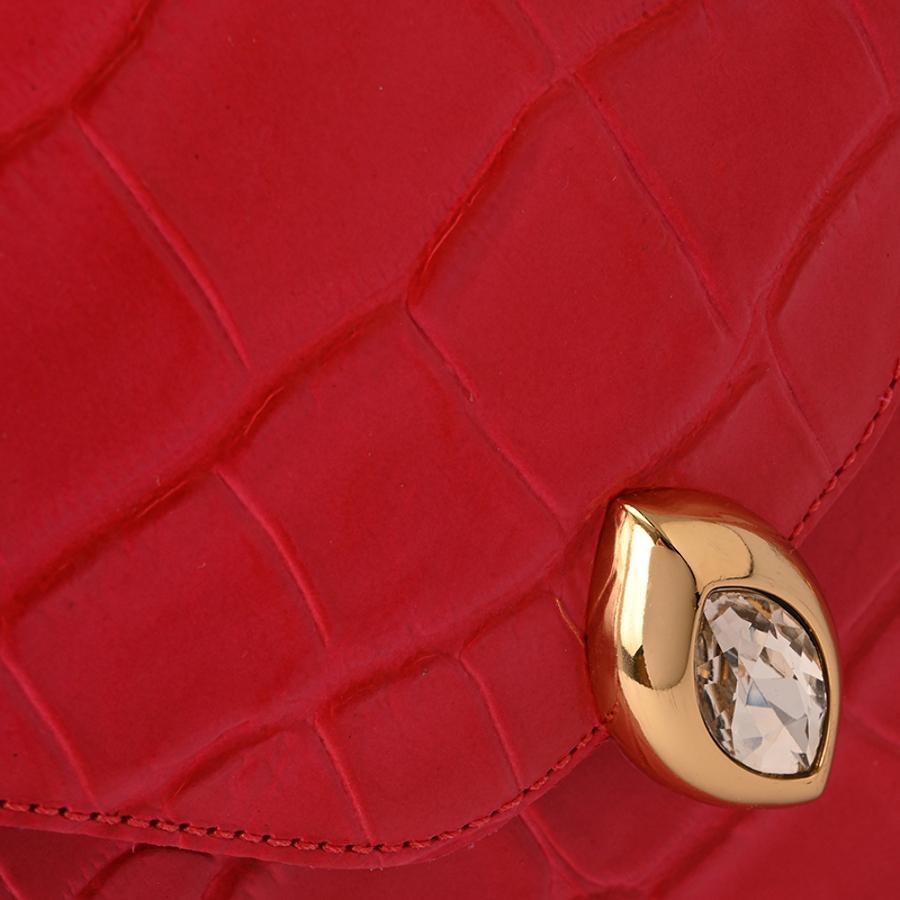 Top Handle Bag Red Orchid