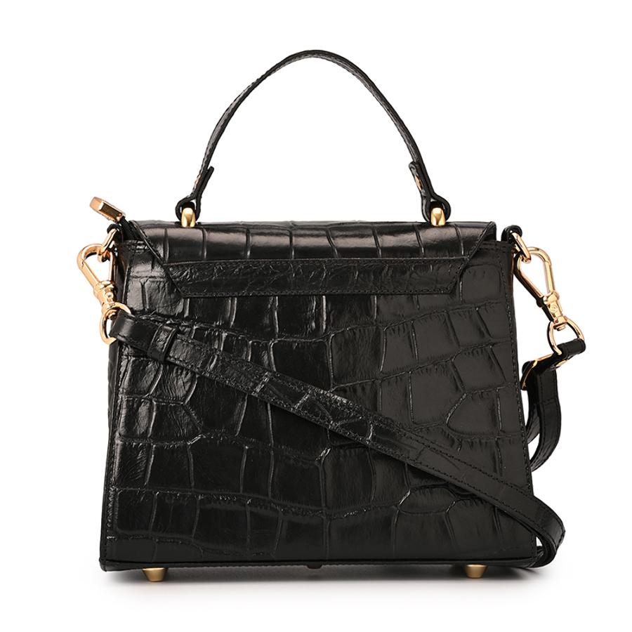 Classic Black Croco Bag